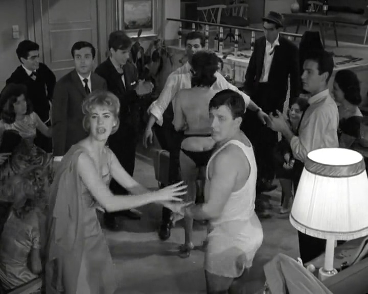 Nancy Kotsikou in a skirt