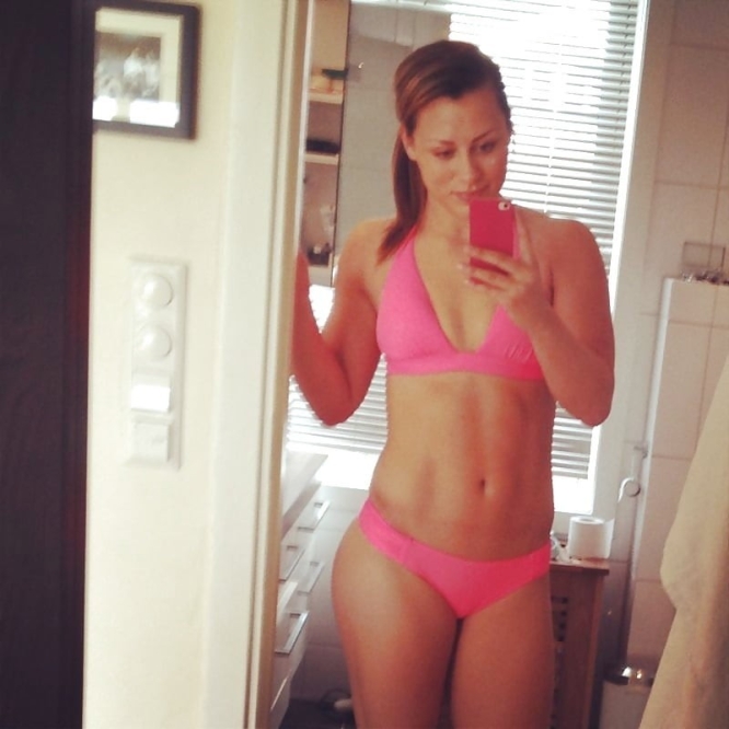 Nora Mork boobs are visible