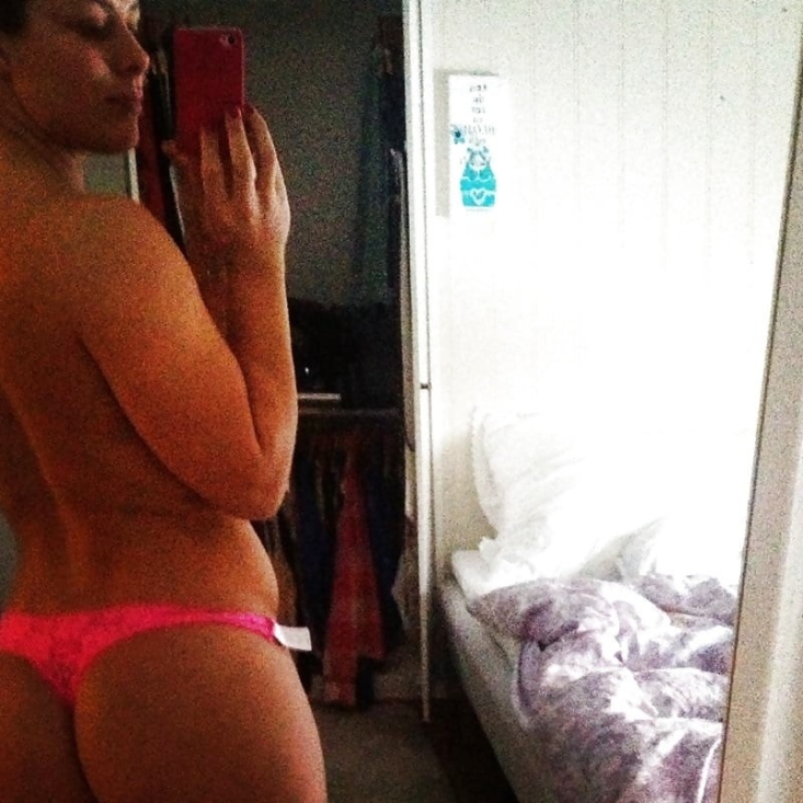 Nora Mork no panties 75