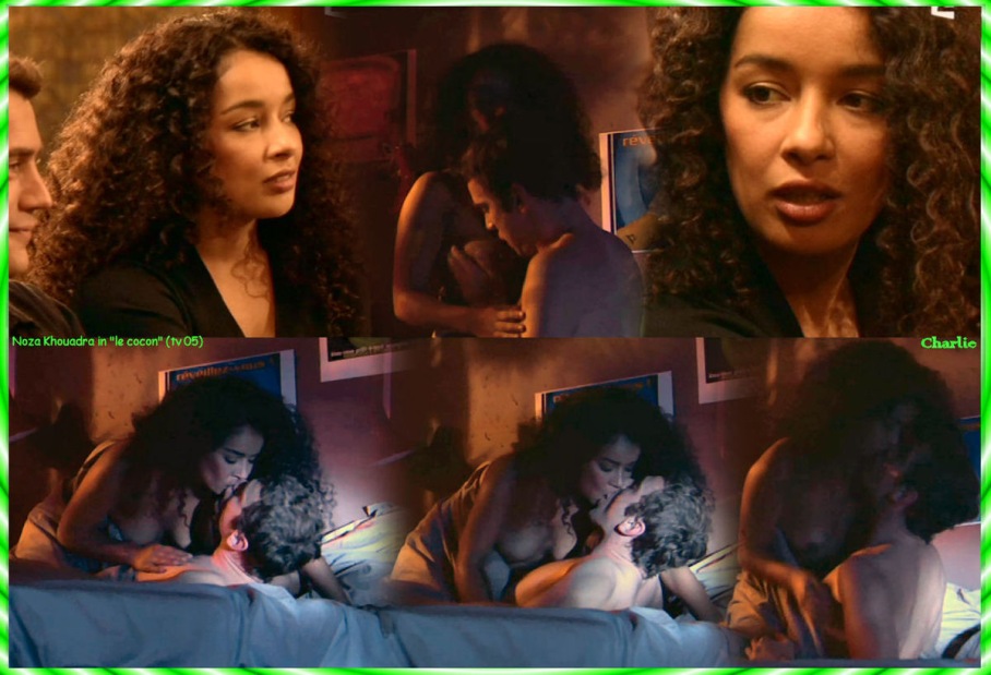 Nozha Khouadra in a short skirt breasts Nozha Khouadra in a short skirt breasts