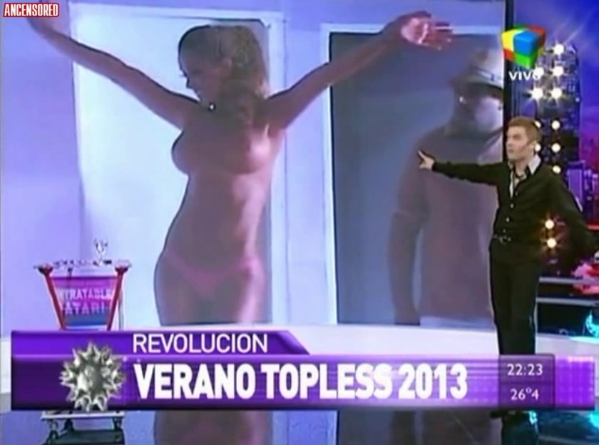 Pamela Sosa in lingerie