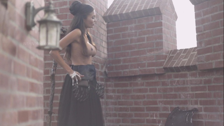 Raven Lexy in a skirt