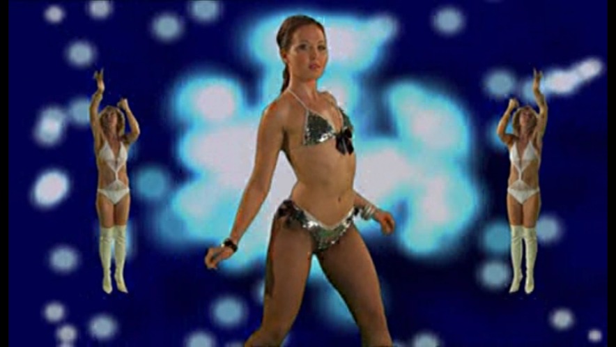 Rebecca Atkinson boobs are visible