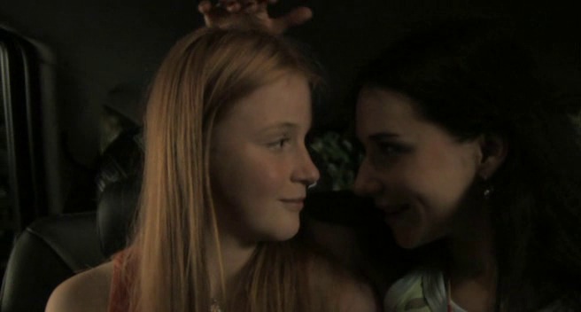 Sandra Novakova no underwear 73