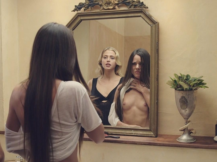 Sarah Butler in lingerie 96