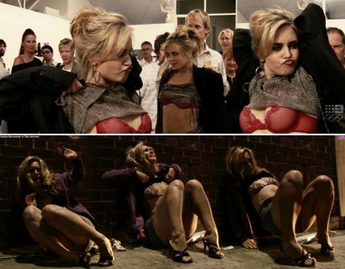 Saskia Burmeister boobs