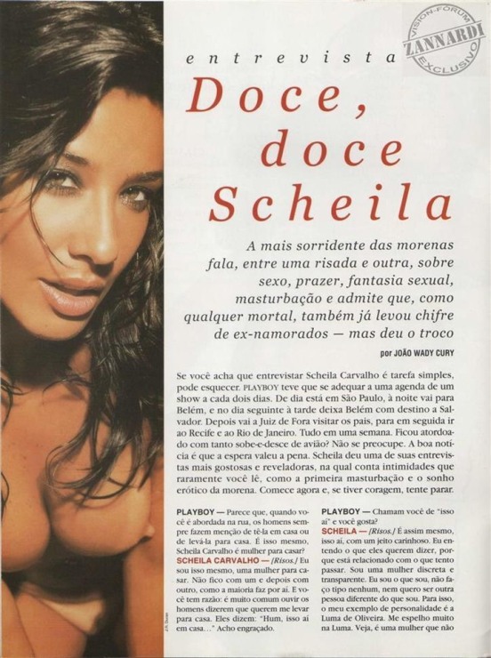 Scheila Carvalho boobs are visible