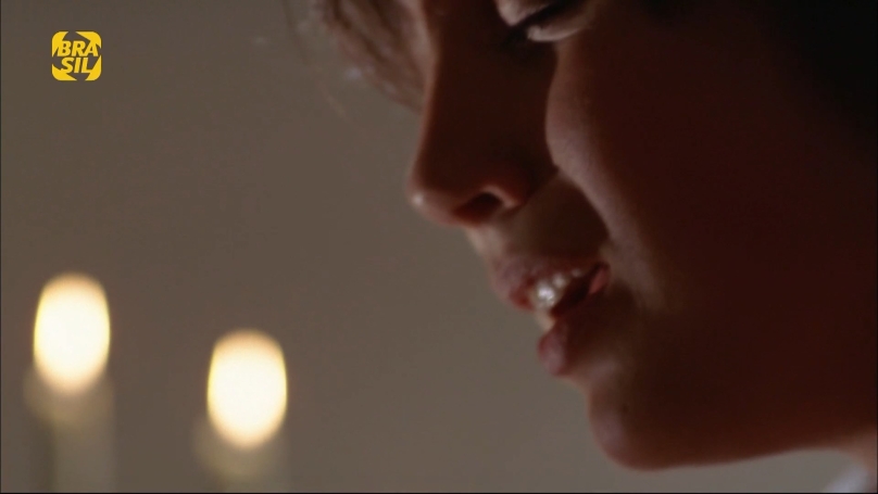 Simone Spoladore in lingerie