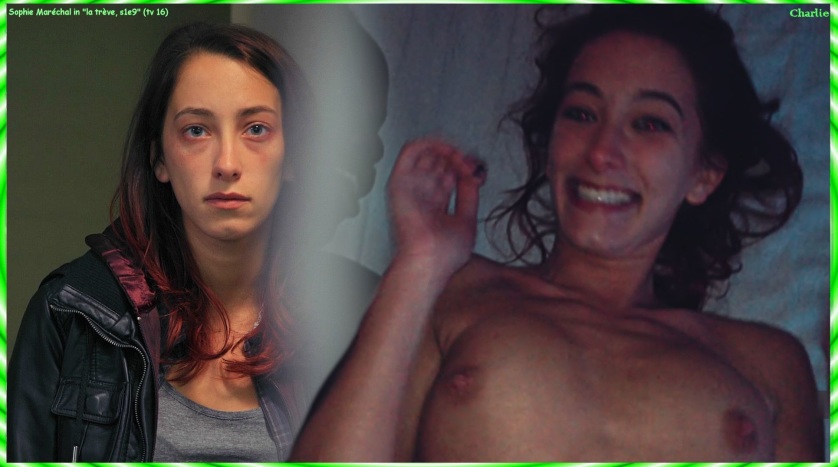 Sophie MarChal in a skirt