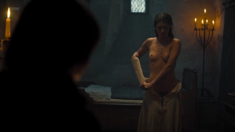 Sophie Strobele buttocks are visible