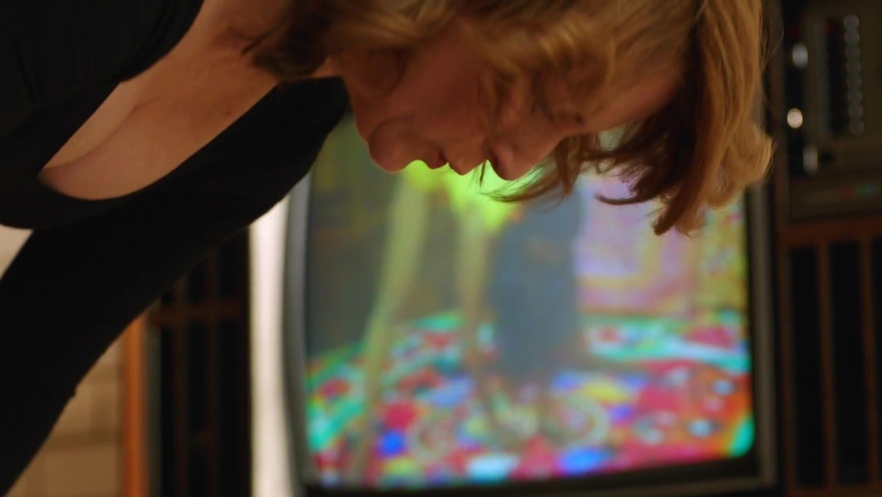 Susan Prior in a skirt