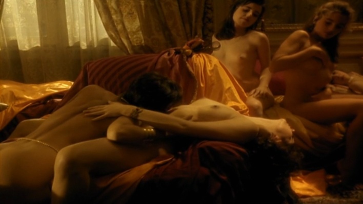 Sylvie Valade in a short skirt breasts 68