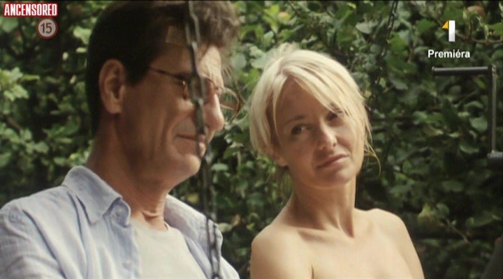 Veronika Zilkova stockings 22