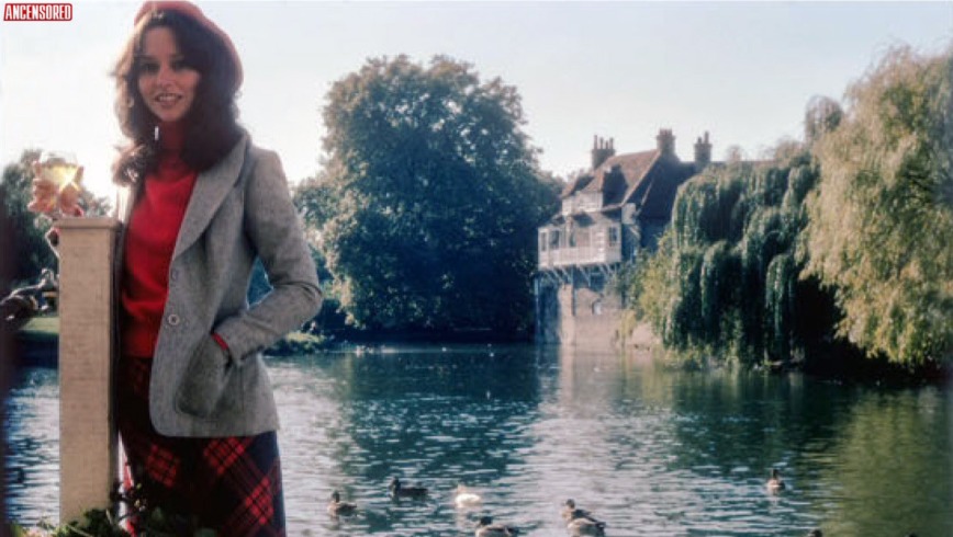 Vicki McCarty in a short skirt breasts