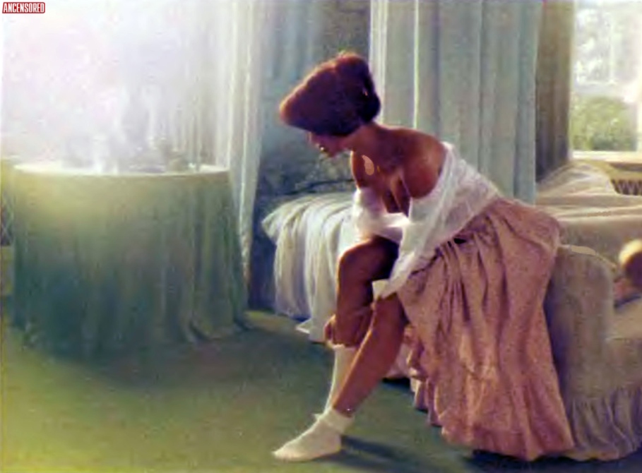 Vicki McCarty in a skirt