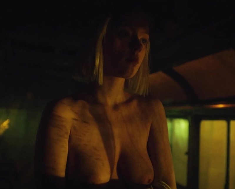 Victoria Agalakova buttocks are visible