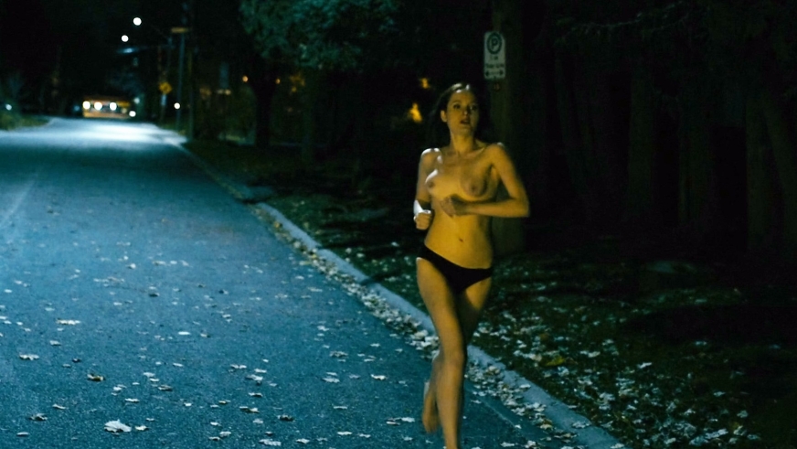 Zoe Cleland in lingerie